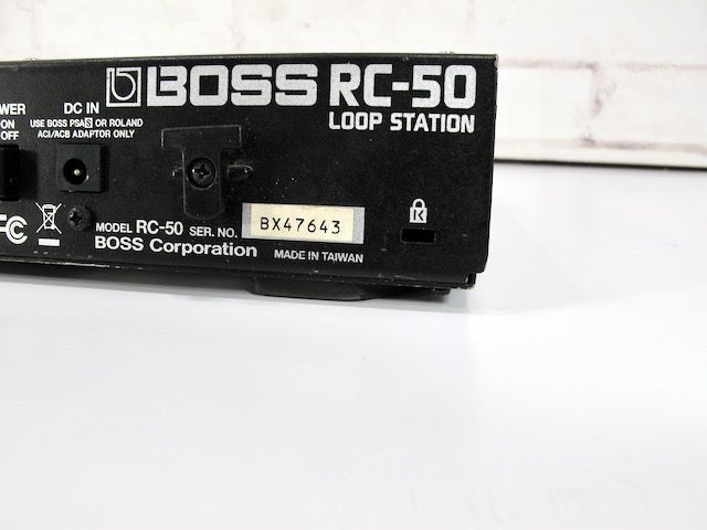 Boss RC - 50 Loop Station Looper Guitar Effects Pedal - ZeereeZ