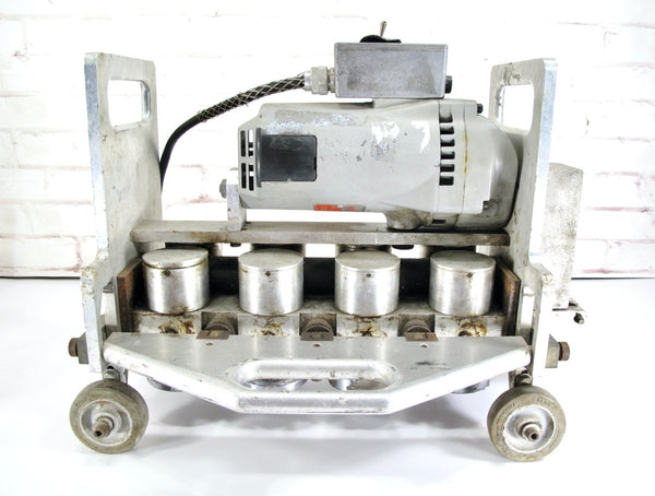 Bradbury Heavy Duty Powered 8 Roller Metal Roof Seamer w/ Milwaukee 1854 - 1 Motor - ZeereeZ