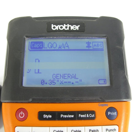 Brother P - touch EDGE PT - E500 Handheld Industrial Electronic Label Maker Tool - ZeereeZ