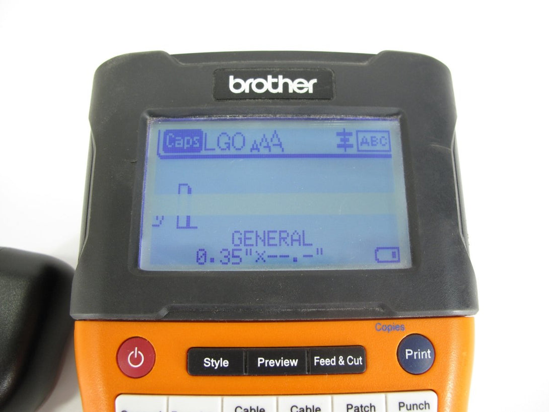 Brother P - touch EDGE PT - E500 Handheld Industrial Electronic Label Maker Tool - ZeereeZ