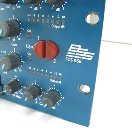 BSS FCS 966 Opal Constant Q Graphic EQ Stereo Equalizer 31 Band - ZeereeZ