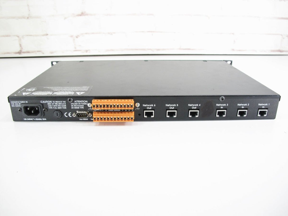 BSS Soundweb 9088iis Rack Mount Network Networked Signal Processor RS232 - ZeereeZ