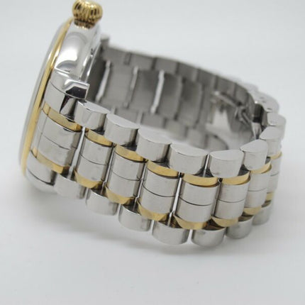 Bulova Accutron Amerigo Swiss Made 26 Jewel Two Tone Automatic Watch Size 6 - ZeereeZ