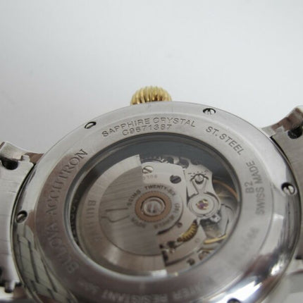 Bulova Accutron Amerigo Swiss Made 26 Jewel Two Tone Automatic Watch Size 6 - ZeereeZ
