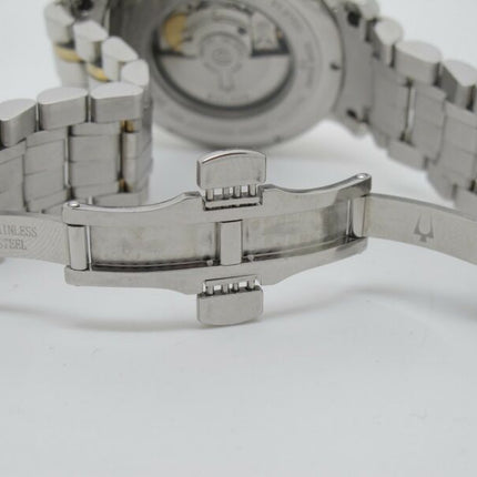 Bulova Accutron Amerigo Swiss Made 26 Jewel Two Tone Automatic Watch Size 6 - ZeereeZ