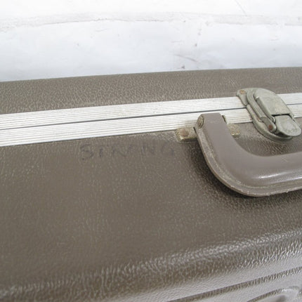 Bundy Tenor Saxophone Vintage Plastic Molded Brown Replacement Case - ZeereeZ