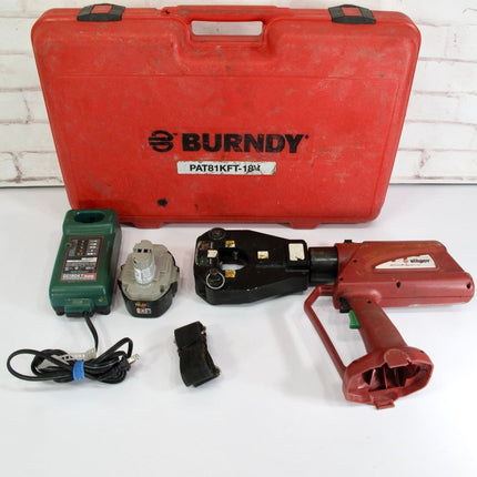 Burndy Condi PAT81KFT - 18V Patriot 18V 4 - Point 6 Ton Hydraulic Crimp Tool - ZeereeZ