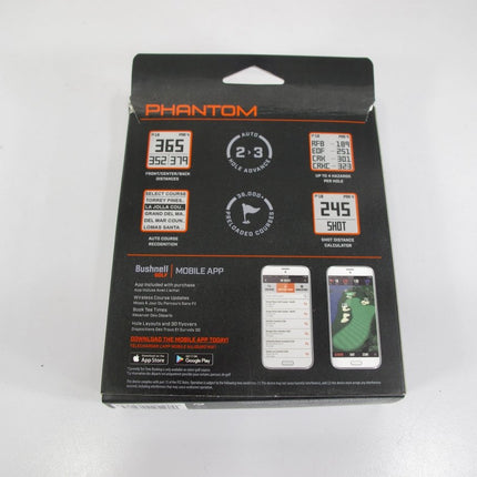 Bushnell 368824 Phantom Golf GPS Rangefinder - Green - ZeereeZ