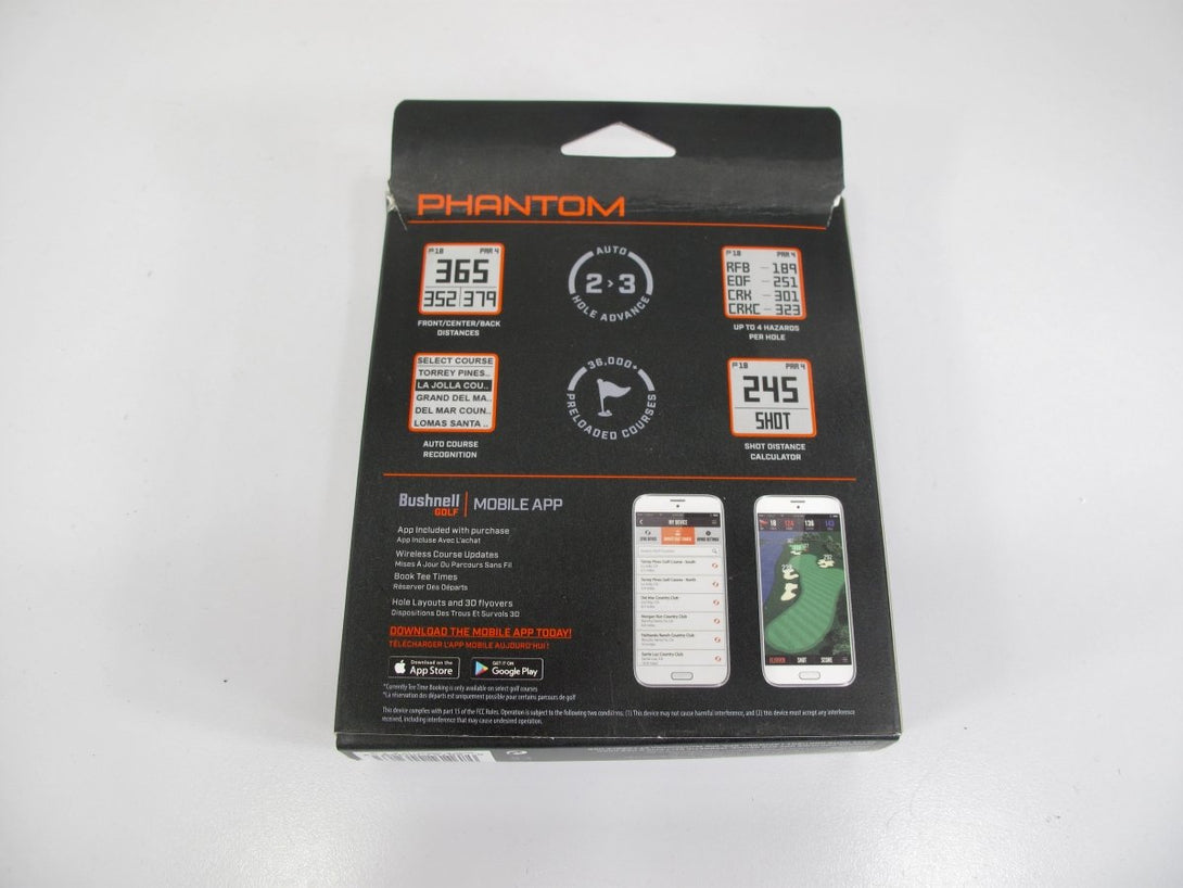 Bushnell 368824 Phantom Golf GPS Rangefinder - Green - ZeereeZ