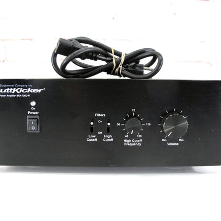 Buttkicker BKA1000 - N 1000W/4ohms 1900W/2ohms Subwoofer and Shaker Amplifier - ZeereeZ