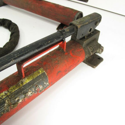 BVA P1201 Single Speed Acting Hydraulic Hand Pump 67 IN³ Reservoir Lot of 2 - ZeereeZ