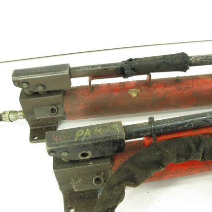 BVA P1201 Single Speed Acting Hydraulic Hand Pump 67 IN³ Reservoir Lot of 2 - ZeereeZ