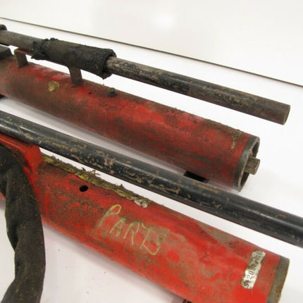 BVA P1201 Single Speed Acting Hydraulic Hand Pump 67 IN³ Reservoir Lot of 2 - ZeereeZ