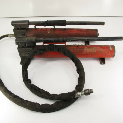 BVA P1201 Single Speed Acting Hydraulic Hand Pump 67 IN³ Reservoir Lot of 2 - ZeereeZ
