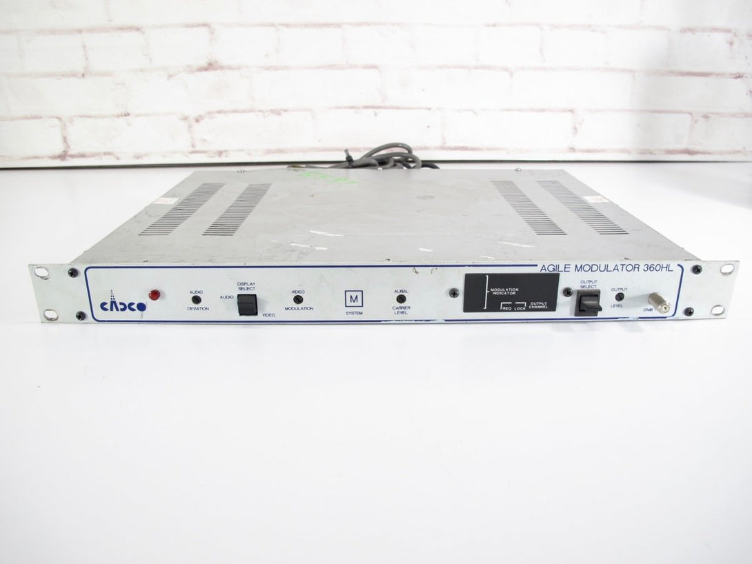 Cadco 360HL Agile Video Modulator Demodulator Rackmount Device - ZeereeZ