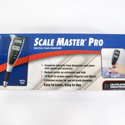 Calculated Industries 6025 Scale Master Pro Digital Plan Measurer - ZeereeZ