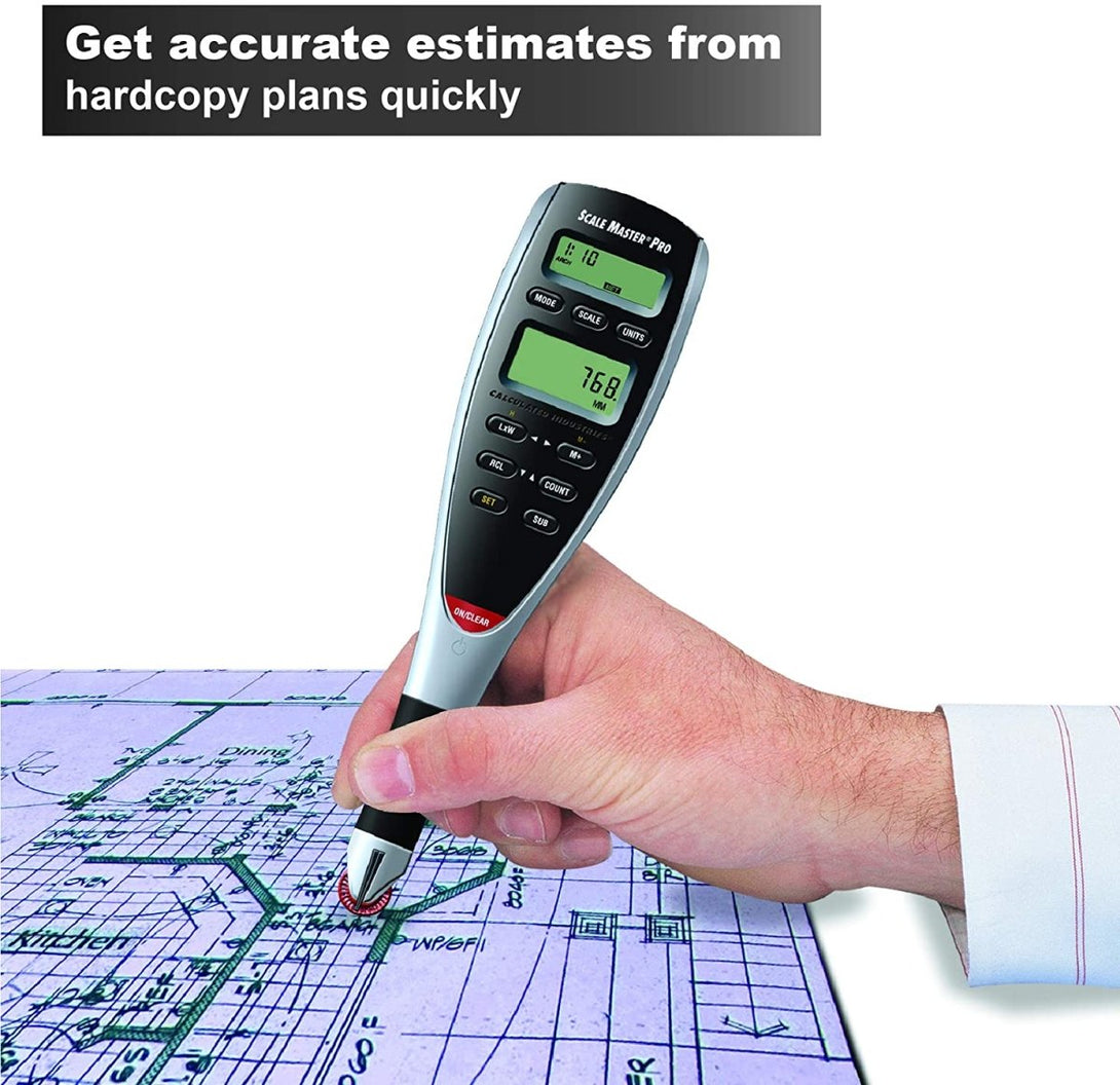 Calculated Industries 6025 Scale Master Pro Digital Plan Measurer - ZeereeZ