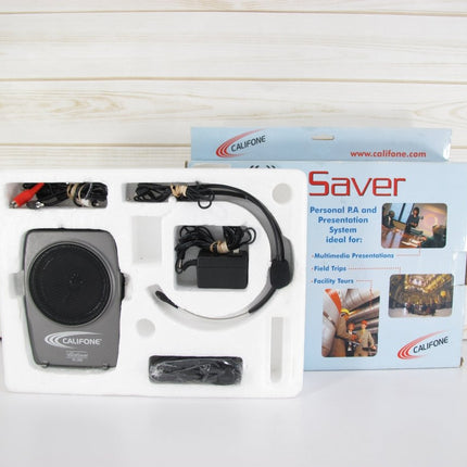 Califone VoiceSaver 285 Wearable Powered Speaker PA System w/ Microphone - ZeereeZ