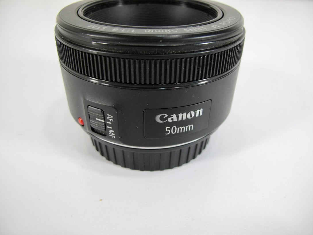 Canon EF 50mm f/1.8 Standard AutoFocus STM Fixed Prime Lens - ZeereeZ