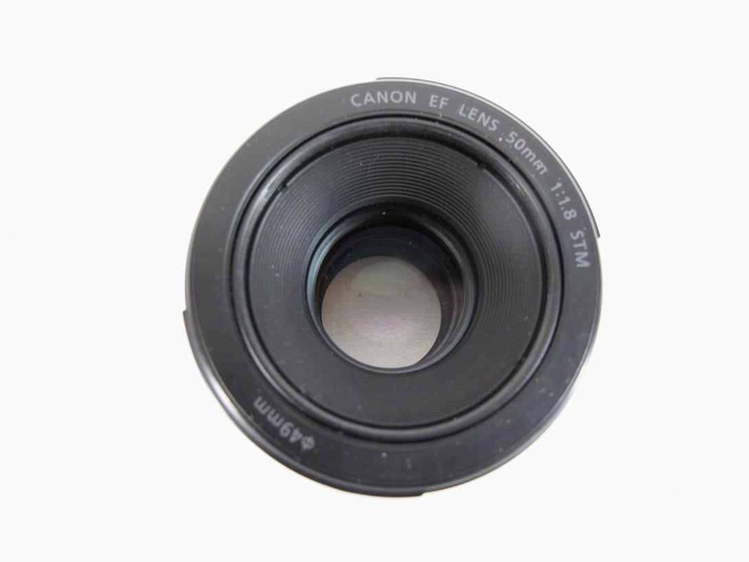 Canon EF 50mm f/1.8 Standard AutoFocus STM Fixed Prime Lens - ZeereeZ