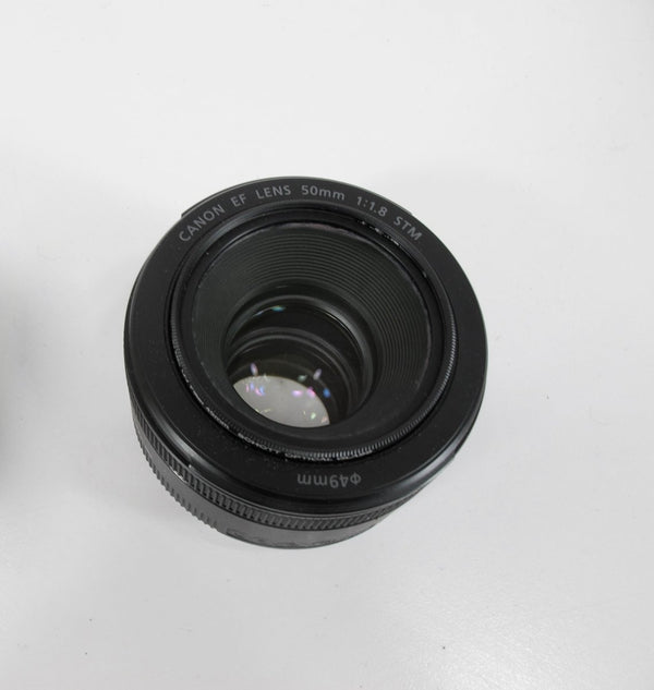 Canon EF 50mm f/1.8 Standard AutoFocus STM Fixed Prime Lens - ZeereeZ