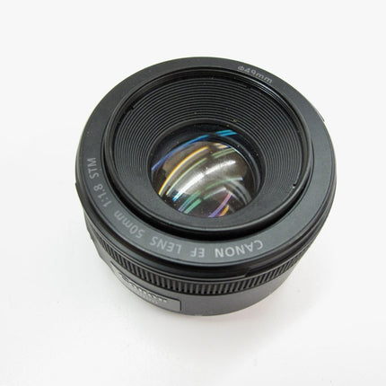 Canon EF 50mm f/1.8 Standard AutoFocus STM Fixed Prime Lens - ZeereeZ