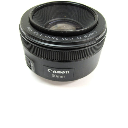 Canon EF 50mm f/1.8 Standard AutoFocus STM Fixed Prime Lens - ZeereeZ