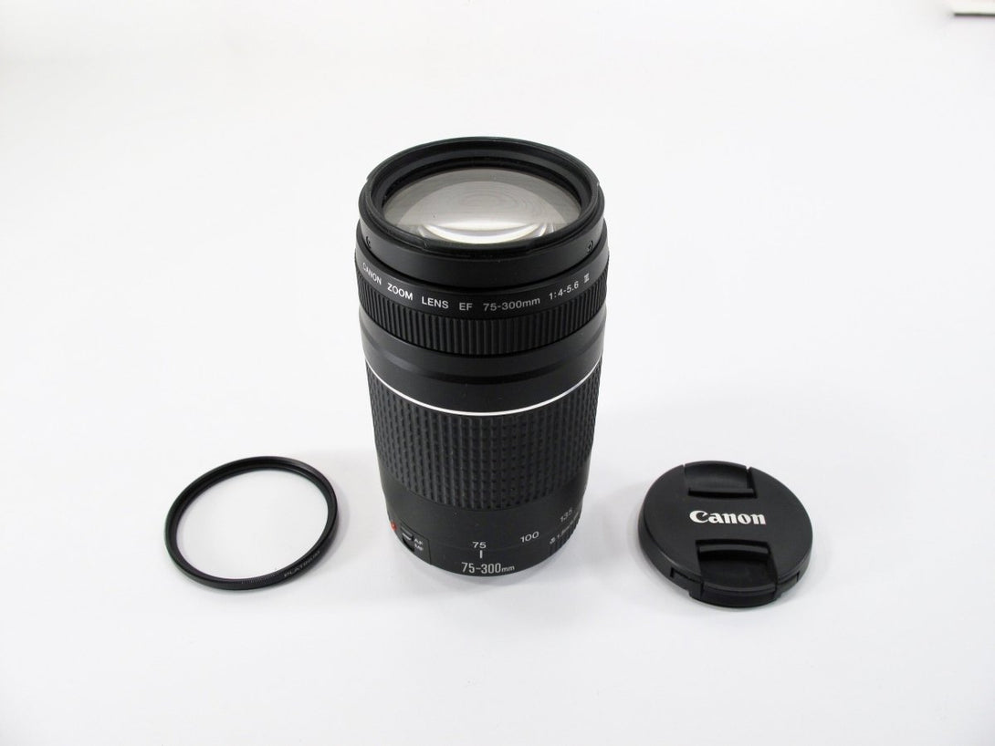 Canon EF 75 - 300mm f/4 - 5.6 II USM Telephoto Zoom Camera Lens - ZeereeZ