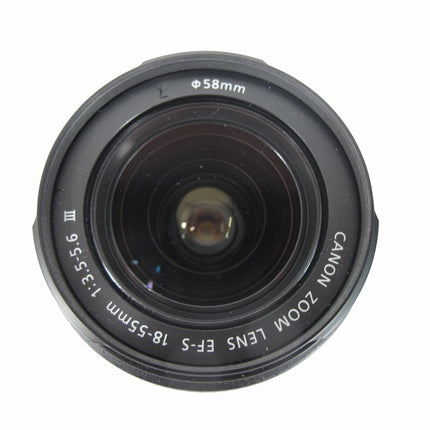 Canon EF - S III 18 - 55mm f/3.5 - 5.6 Digital SLR Camera Zoom Lens - ZeereeZ