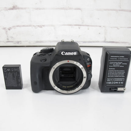 Canon EOS Rebel SL1 18.0MP Digital SLR Black Camera Body - ZeereeZ