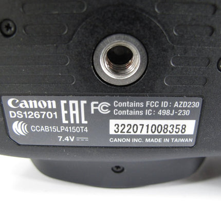 Canon EOS Rebel T100 / 4000D 18MP DSLR Digital Camera Body - ZeereeZ