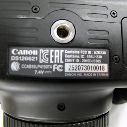 Canon EOS Rebel T6 18.0MP Digital SLR Camera w/ 75 - 300mm Zoom Lens - ZeereeZ