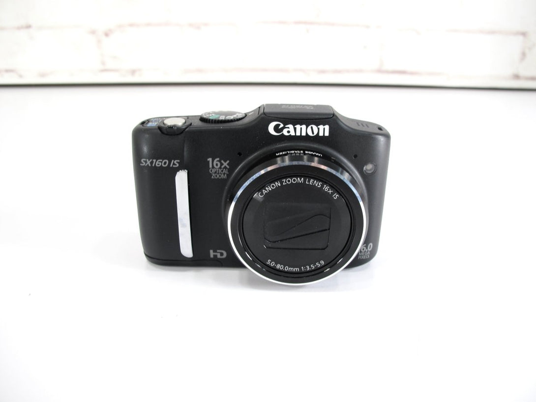 Canon PowerShot SX160 IS 16.0 MP HD 3.0" LCD 16x Optical Zoom Digital Camera - ZeereeZ