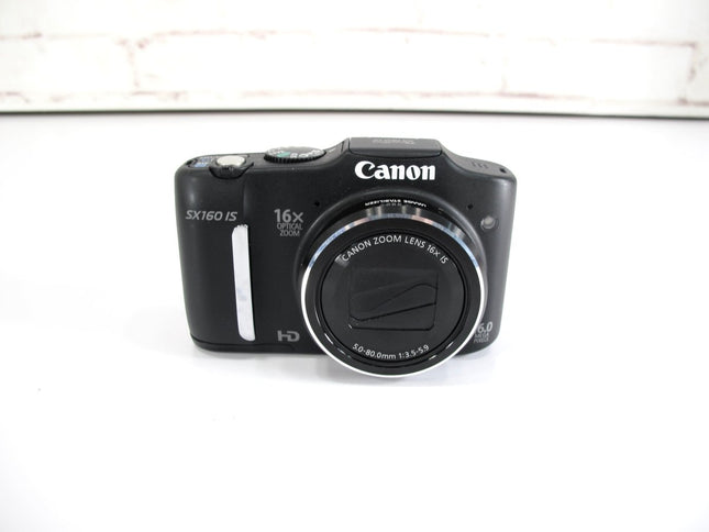 Canon PowerShot SX160 IS 16.0 MP HD 3.0" LCD 16x Optical Zoom Digital Camera - ZeereeZ
