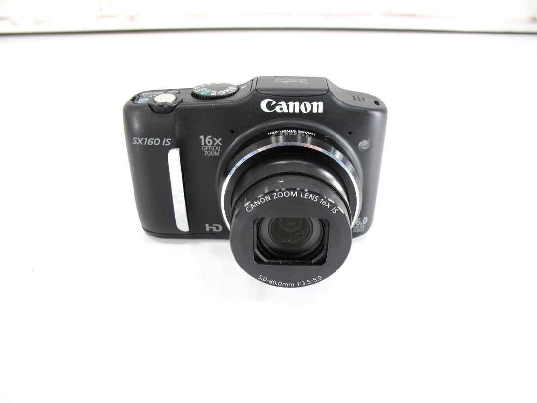 Canon PowerShot SX160 IS 16.0 MP HD 3.0" LCD 16x Optical Zoom Digital Camera - ZeereeZ
