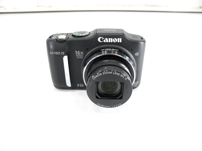 Canon PowerShot SX160 IS 16.0 MP HD 3.0" LCD 16x Optical Zoom Digital Camera - ZeereeZ