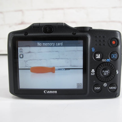 Canon PowerShot SX160 IS 16.0 MP HD 3.0" LCD 16x Optical Zoom Digital Camera - ZeereeZ