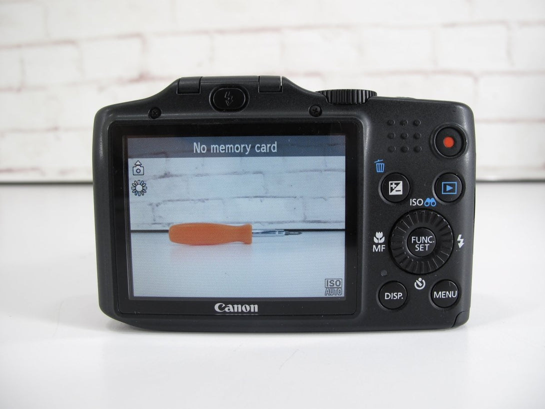 Canon PowerShot SX160 IS 16.0 MP HD 3.0" LCD 16x Optical Zoom Digital Camera - ZeereeZ