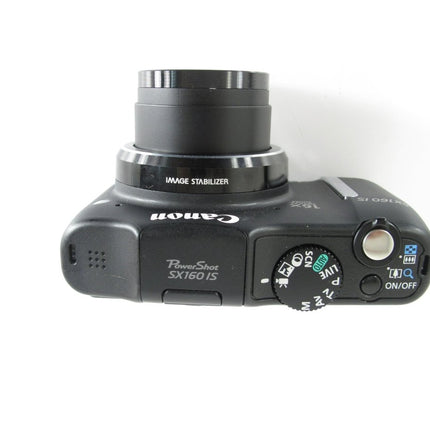 Canon PowerShot SX160 IS 16.0 MP HD 3.0" LCD 16x Optical Zoom Digital Camera - ZeereeZ