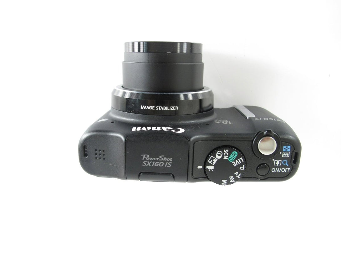 Canon PowerShot SX160 IS 16.0 MP HD 3.0" LCD 16x Optical Zoom Digital Camera - ZeereeZ