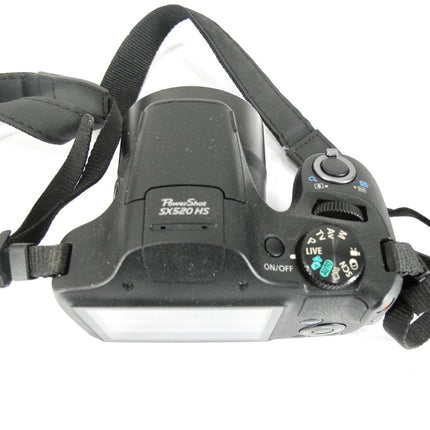 Canon Powershot SX520 HS 12.1 MP CMOS Digital Camera 20x Image Stabilized Zoom - ZeereeZ