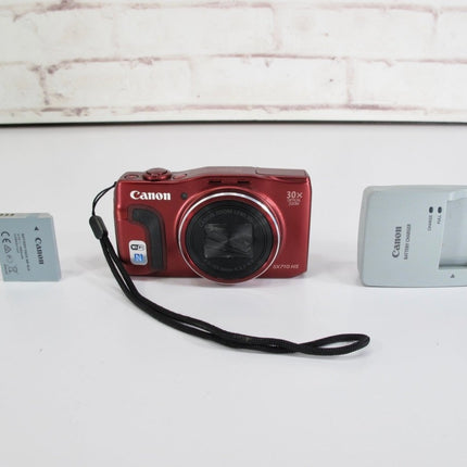 Canon PowerShot SX710 HS 20.3MP Digital Camera 30X Optical Zoom - Red - ZeereeZ