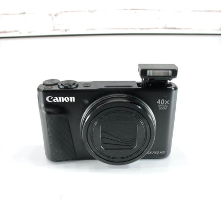 Canon PowerShot SX740 HS 20.3MP 4K Digital Camera 40x Optical Zoom Wi - Fi Black - ZeereeZ