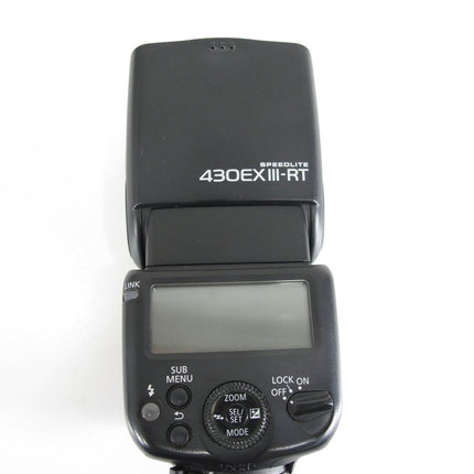 Canon Speedlite 430EX III - RT Camera Flash w/ Diffuser & Stoffen - ZeereeZ