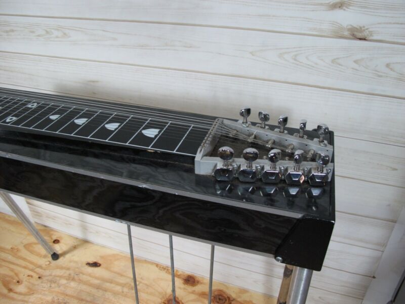 Carter Starter 10 String Steel Guitar 3 Pedal, 4 Lever Black 3x4