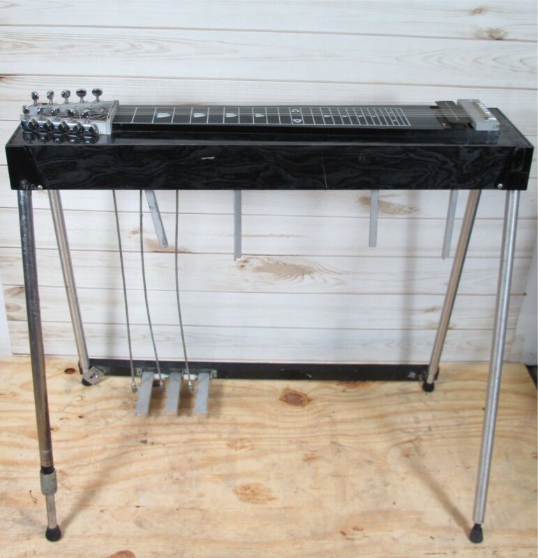 Carter Starter 10 String Steel Guitar 3 Pedal, 4 Lever Black 3x4 - ZeereeZ