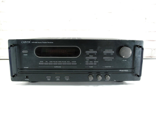 Carver HTR - 880 Dolby Pro Logic 5.1 Surround Home Theater Receiver - ZeereeZ