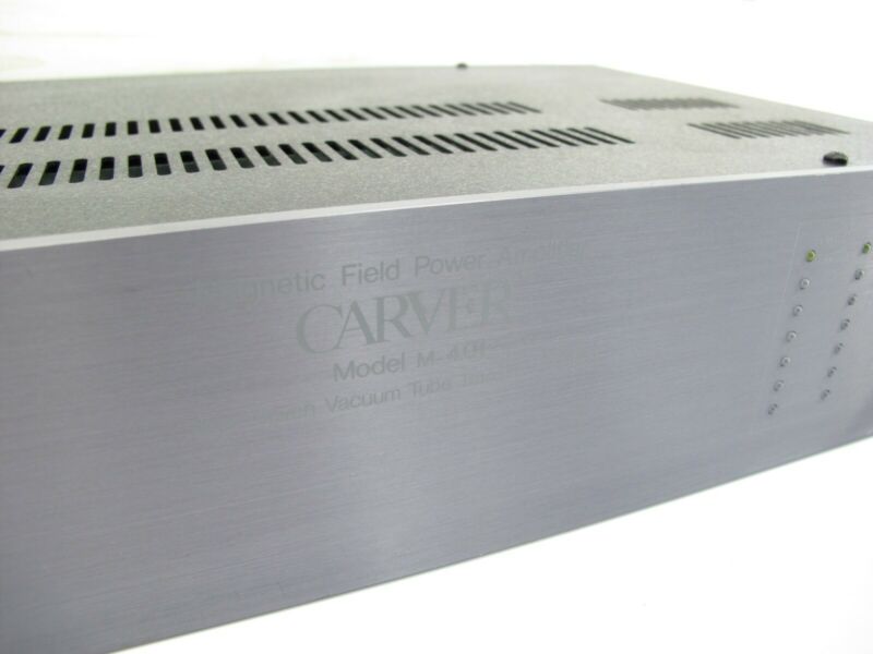 Carver M - 4.0t Magnetic Field 1000 Watt Mono 375W Stereo Power Amplifier - ZeereeZ