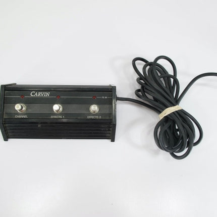 Carvin FS 36 Amplifier Footswitch Pedal XLR Guitar Multi Effects Reverb - ZeereeZ