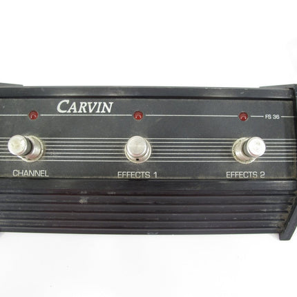 Carvin FS 36 Amplifier Footswitch Pedal XLR Guitar Multi Effects Reverb - ZeereeZ